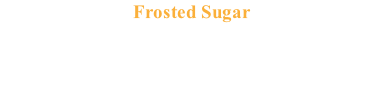 Frosted Sugar A melt in your mouth moist and chewy  sugar cookie frosted with  GadgEats signature white chocolate buttercream frosting.